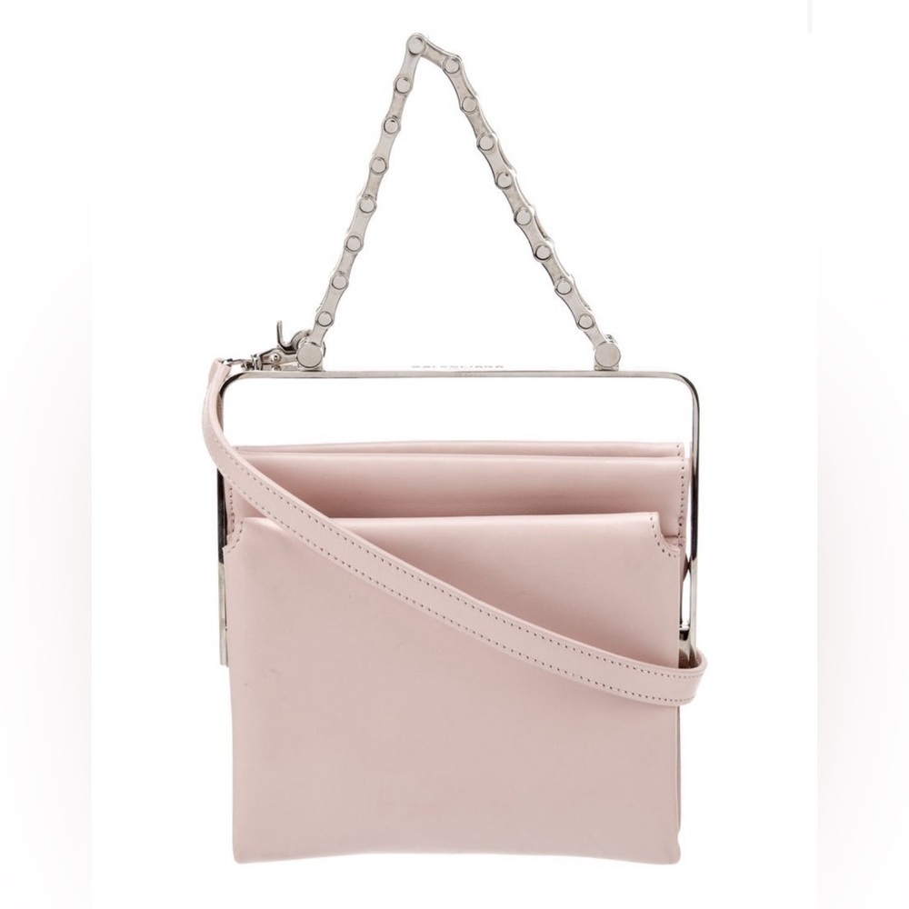 Balenciaga Small Square Frame Chain Handle Bag - Picture 5 of 6